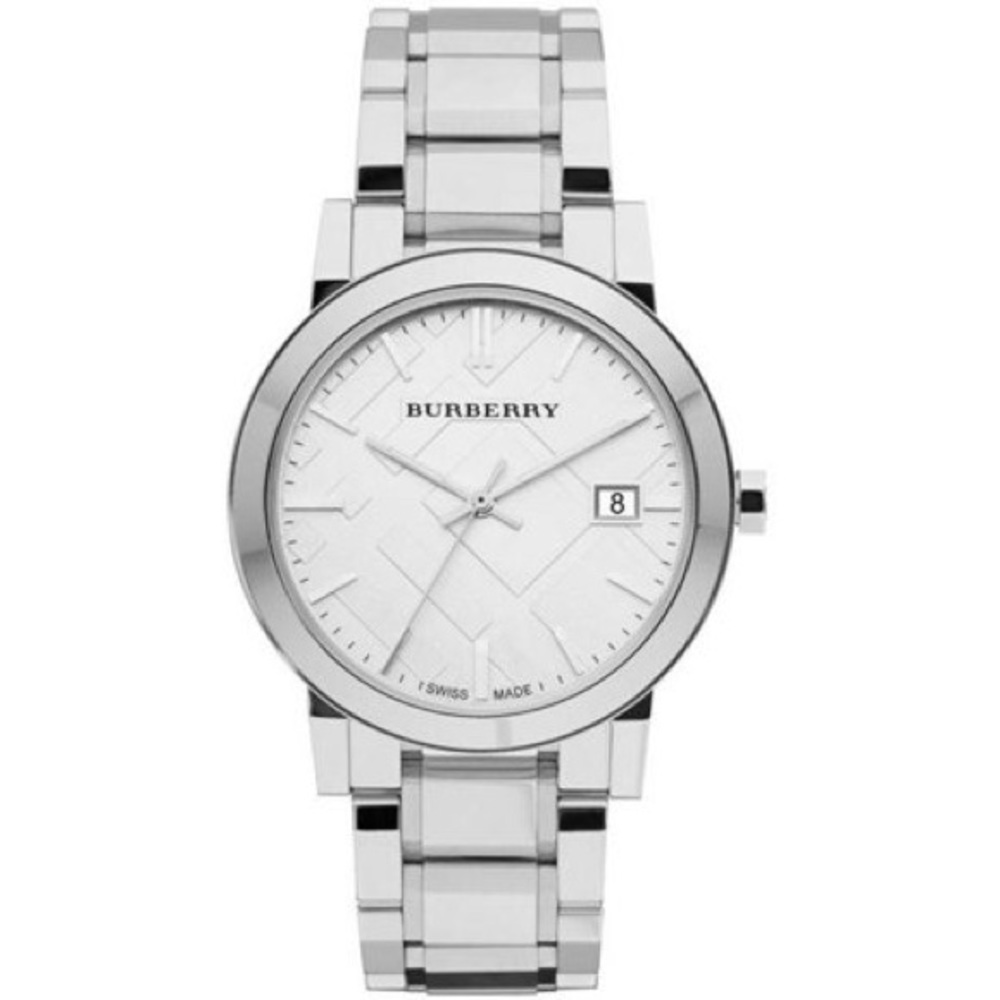 Burberry Women’s Check Stamped 34” Watch